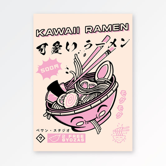 Affiche - Kawaii Ramen