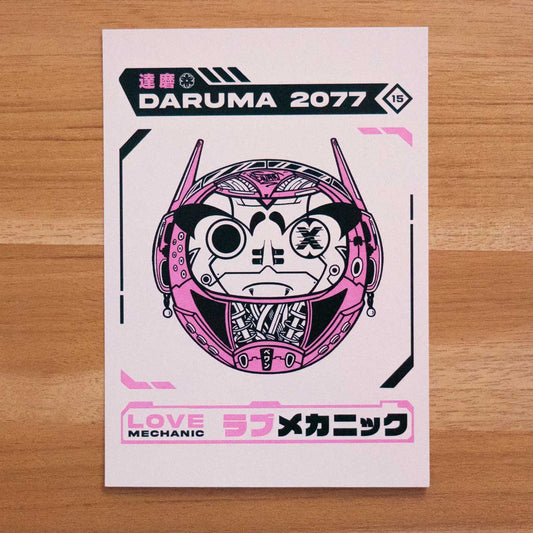Carte postale - Daruma 2077