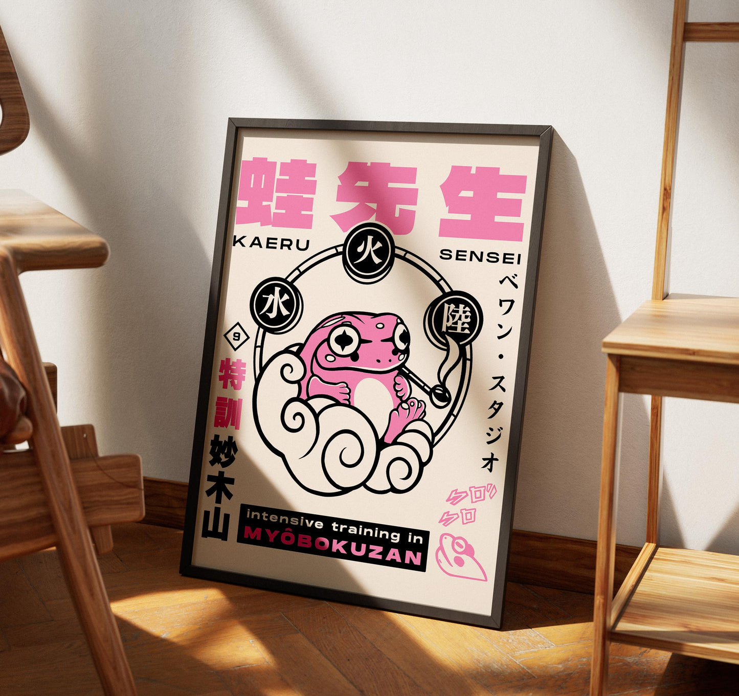 Affiche - Kaeru Sensei