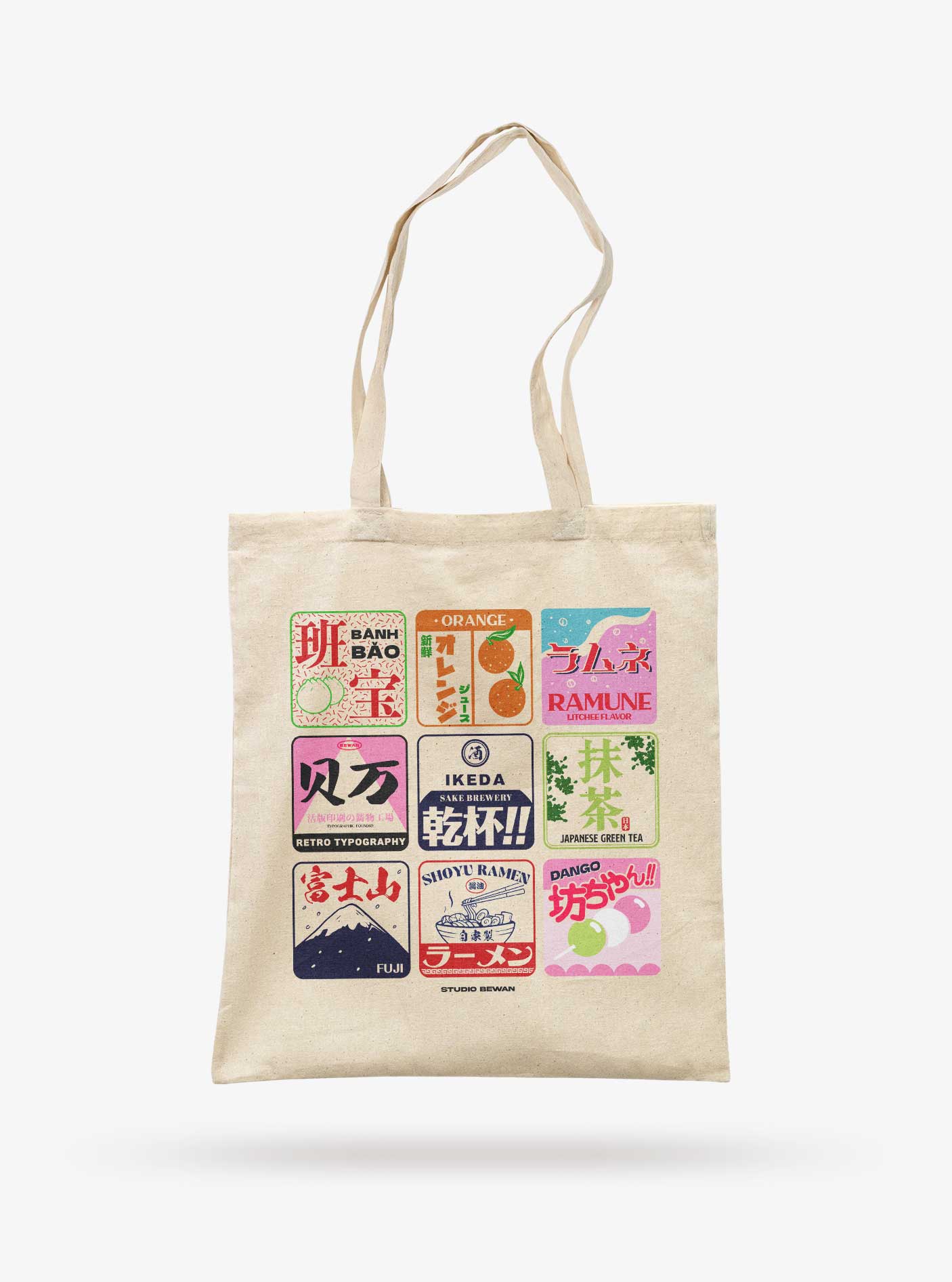 Tote Bag - Pastilles vintages