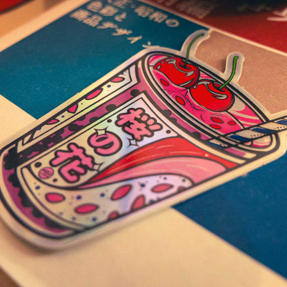 Sticker - Bubble Tea Sakura