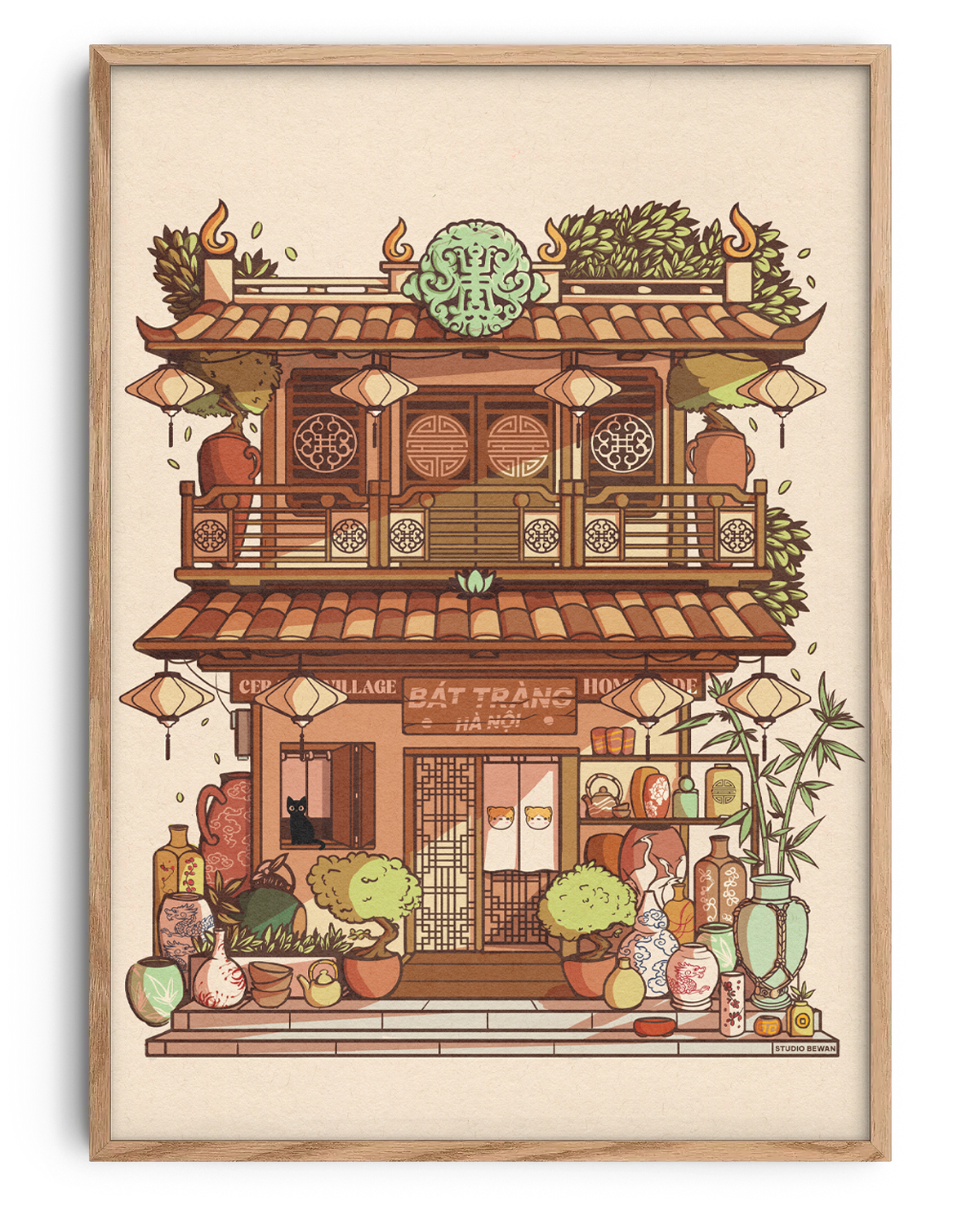 Affiche - Ceramic Village