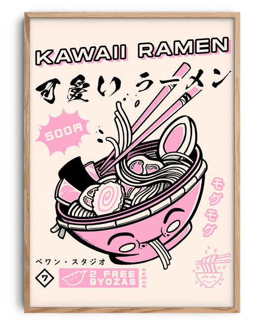 Poster - Kawaii Ramen
