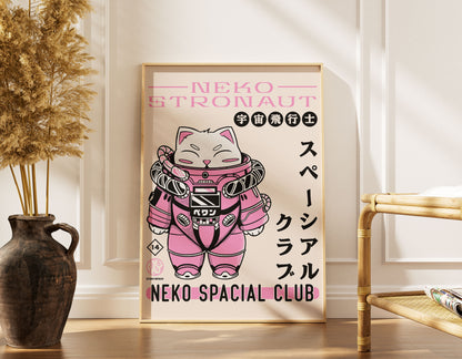Poster - Nekostronaut