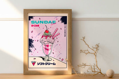 Poster - Sundae Time