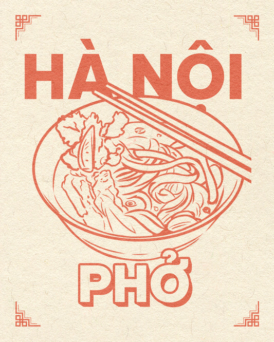 Affiche - Hà Nội phố