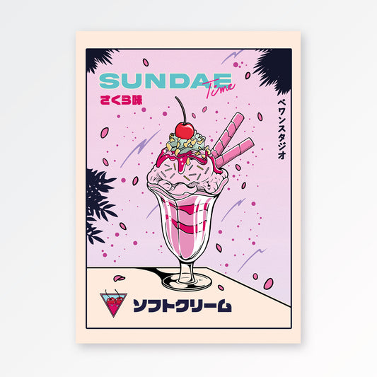 Affiche - Sundae Time